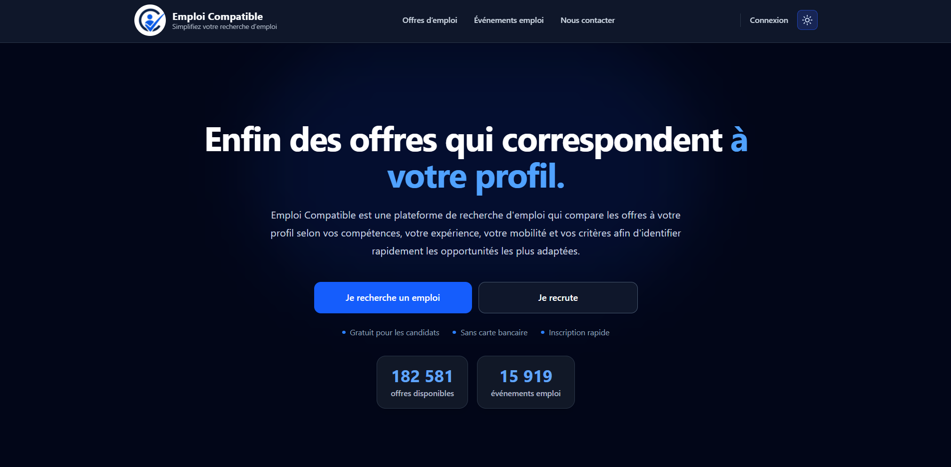 Projet Emploi Compatible